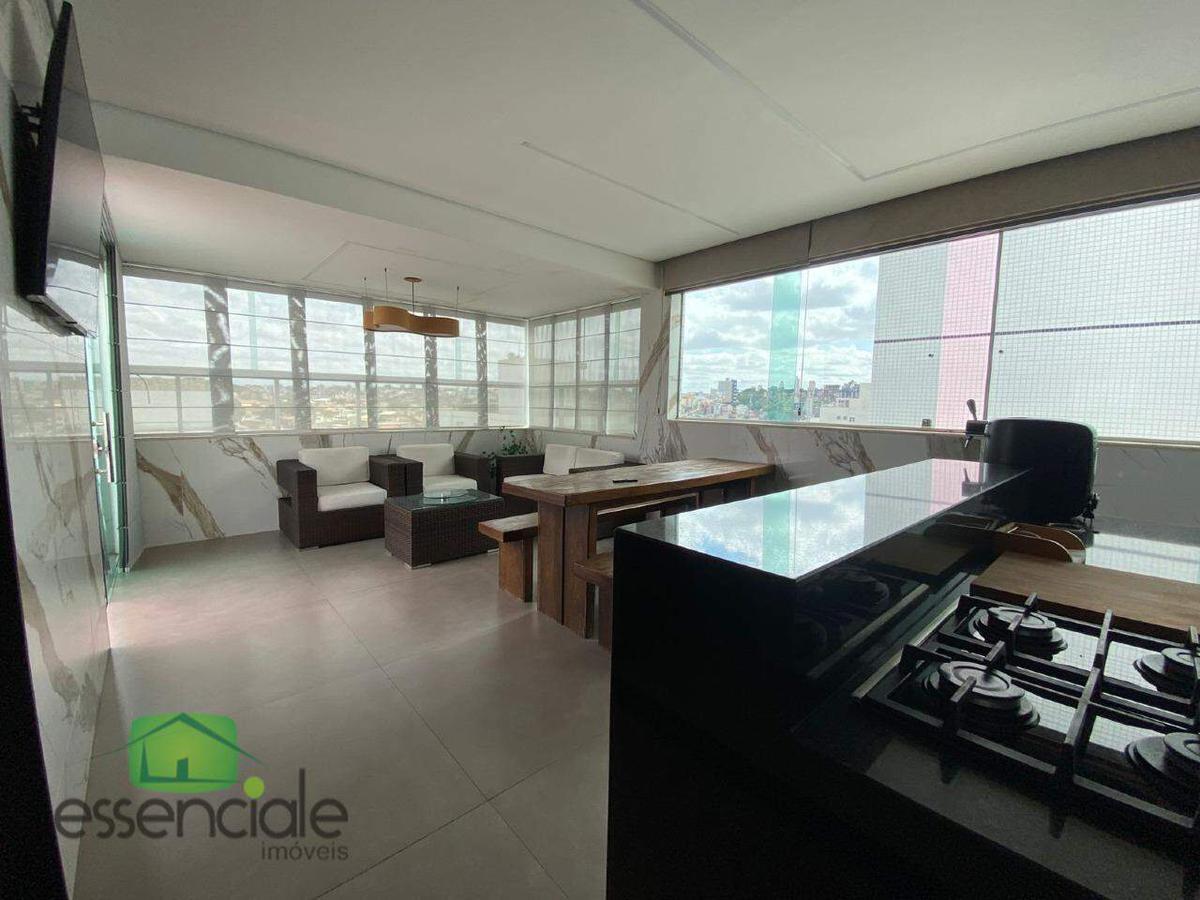 Cobertura, Inconfidentes, 3 Quartos, 2 Vagas, 1 Suíte