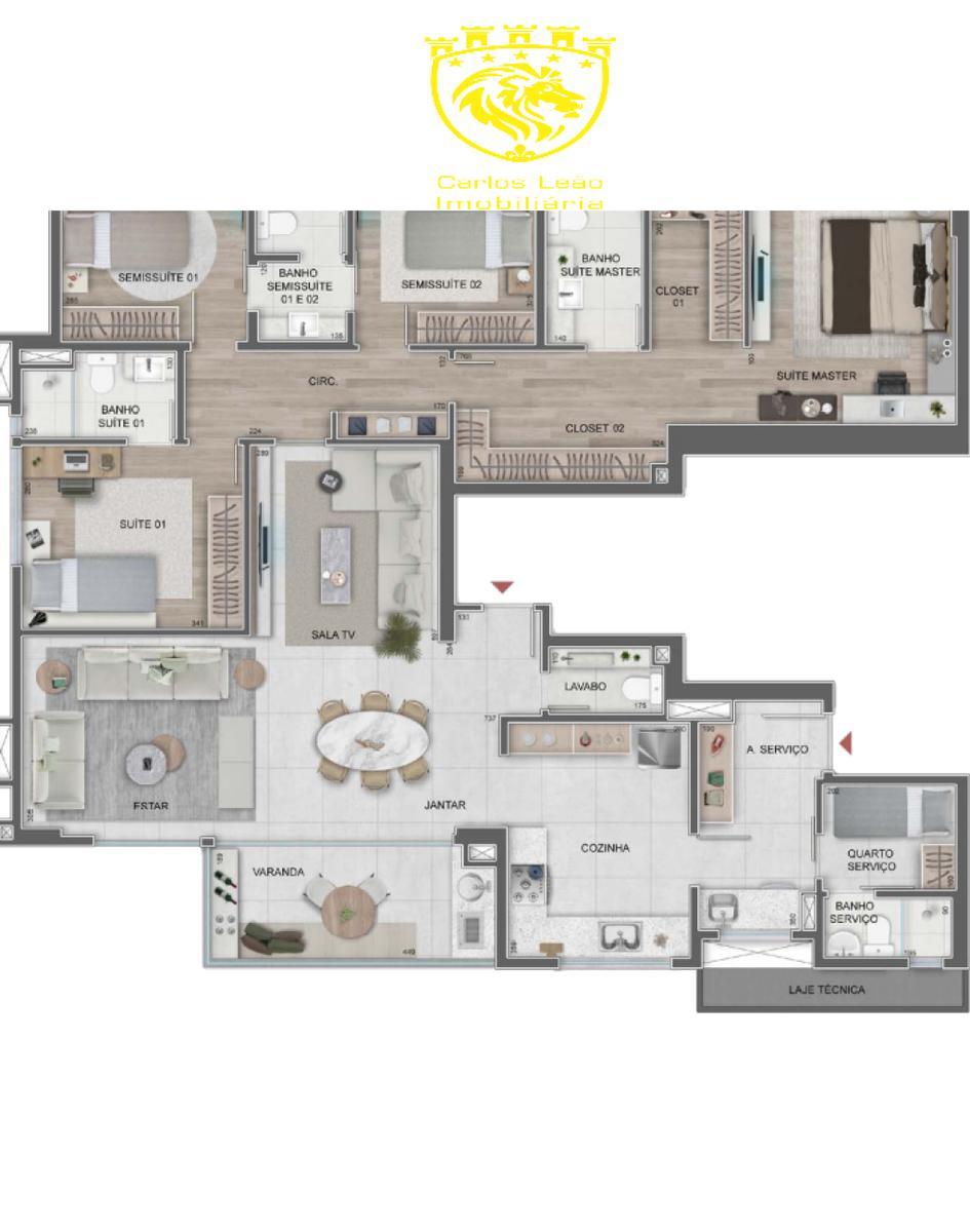 Apartamento, Savassi, 4 Quartos, 3 Vagas, 2 Suítes