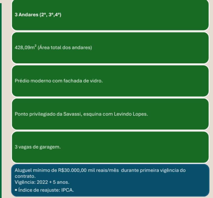 Prédio, Lourdes, 0 Quarto, 3 Vagas