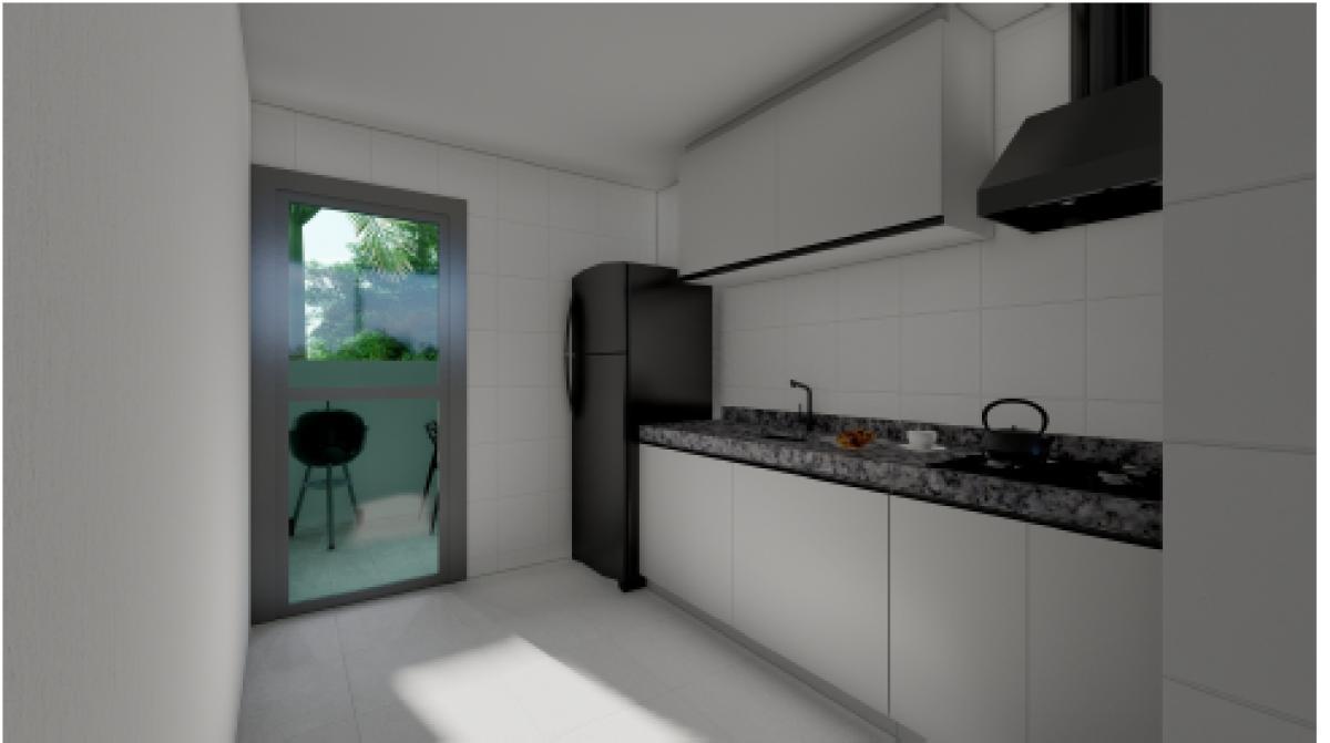 Apartamento, Novo Glória, 2 Quartos, 1 Vaga, 1 Suíte