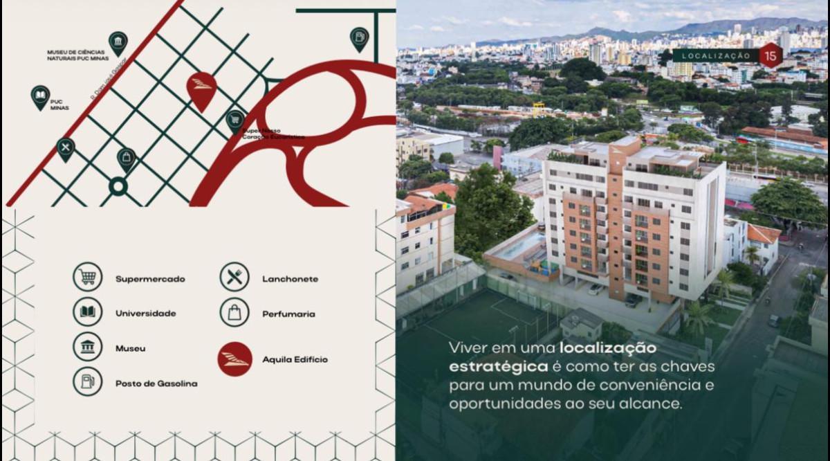 Apartamento, Coração Eucarístico, 3 Quartos, 2 Vagas, 1 Suíte