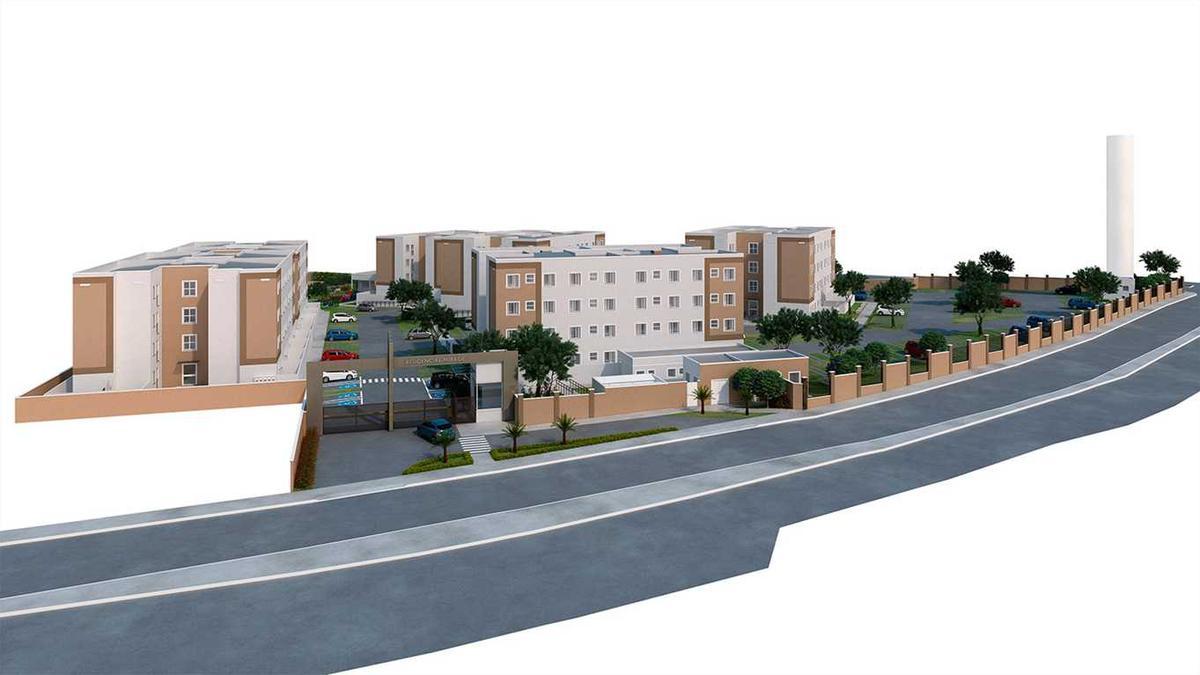 Apartamento, Praia, 2 Quartos, 1 Vaga