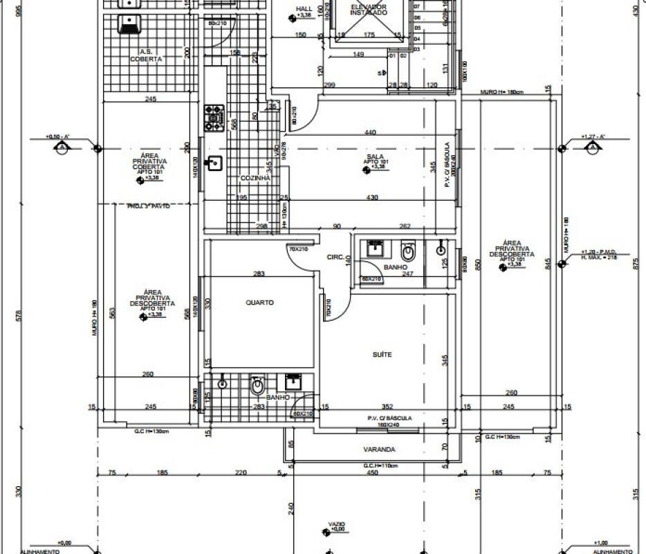 Apartamento, Riacho das Pedras, 2 Quartos, 1 Vaga, 1 Suíte