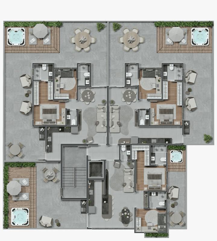 Apartamento, Santo Antônio, 2 Quartos, 2 Vagas, 2 Suítes
