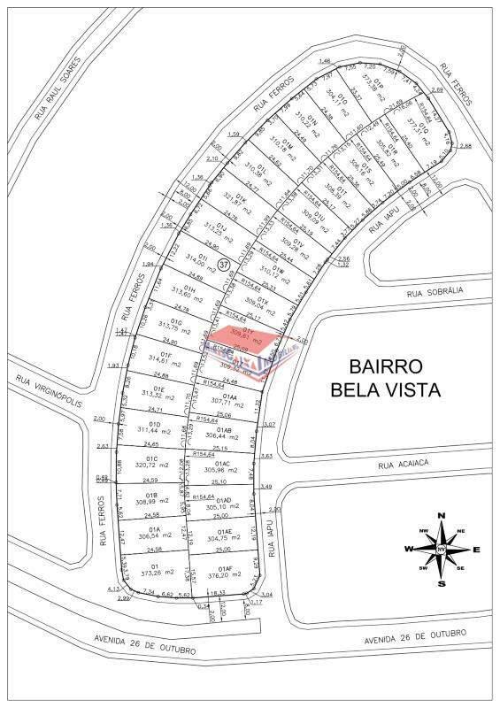 Lote, Bela Vista, 0 Quarto, 0 Vaga