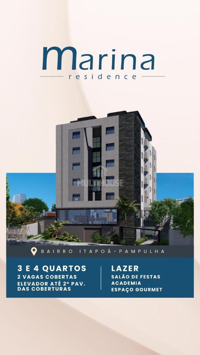 Apartamento, Itapoã, 3 Quartos, 0 Vaga, 1 Suíte