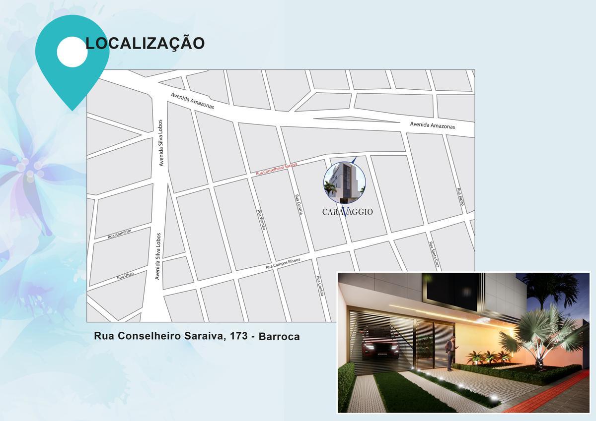 Apartamento, Alto Barroca, 3 Quartos, 2 Vagas, 1 Suíte