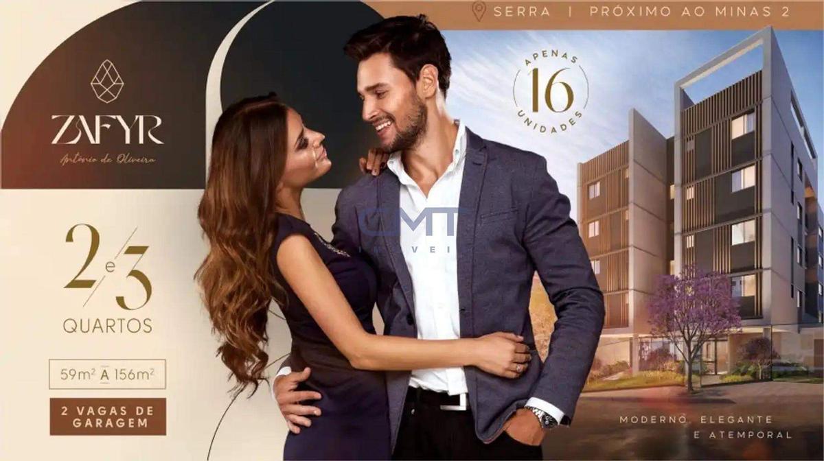 Apartamento, Serra, 3 Quartos, 2 Vagas, 1 Suíte