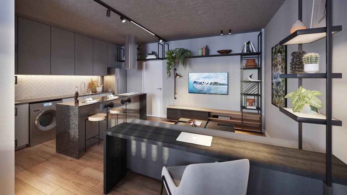 Apartamento, Boa Viagem, 1 Quarto, 1 Vaga