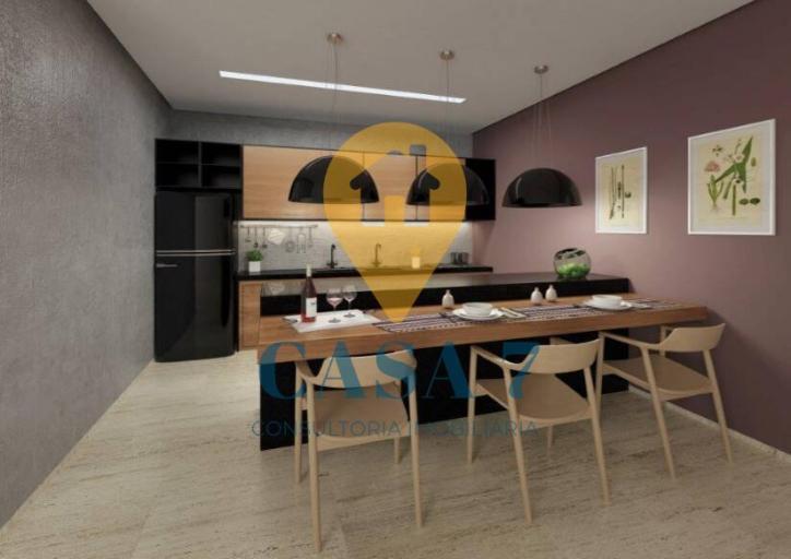 Apartamento, Funcionários, 2 Quartos, 0 Vaga, 1 Suíte