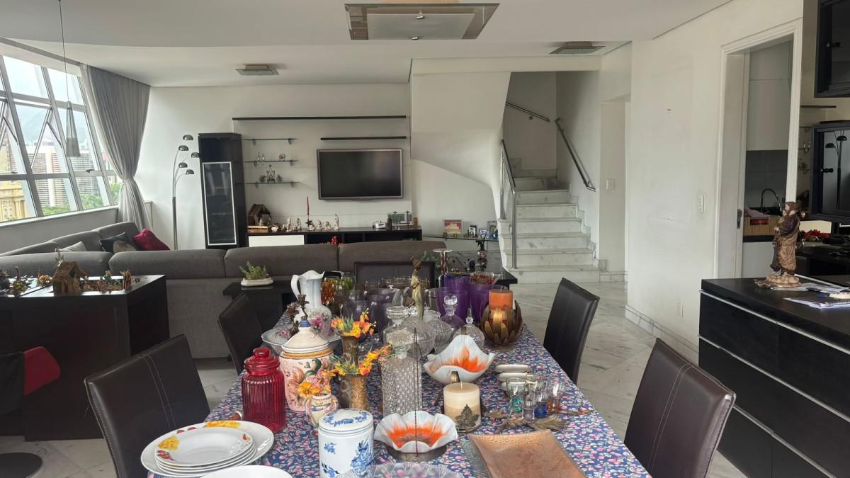 Cobertura, Lourdes, 3 Quartos, 2 Vagas, 1 Suíte