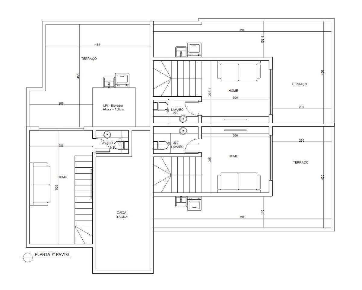 Cobertura, Sagrada Família, 1 Quarto, 1 Vaga