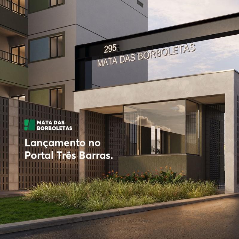 Apartamento, Três Barras, 2 Quartos, 1 Vaga