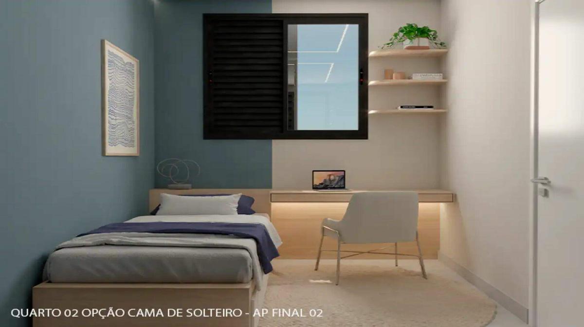 Apartamento, Buritis, 1 Quarto, 1 Vaga