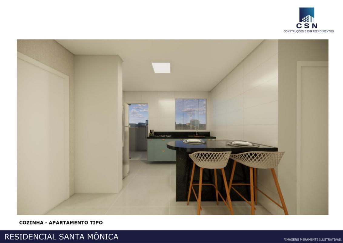 Apartamento, Santa Branca, 2 Quartos, 1 Vaga, 1 Suíte