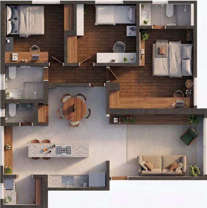 Apartamento, Barroca, 3 Quartos, 1 Vaga, 1 Suíte