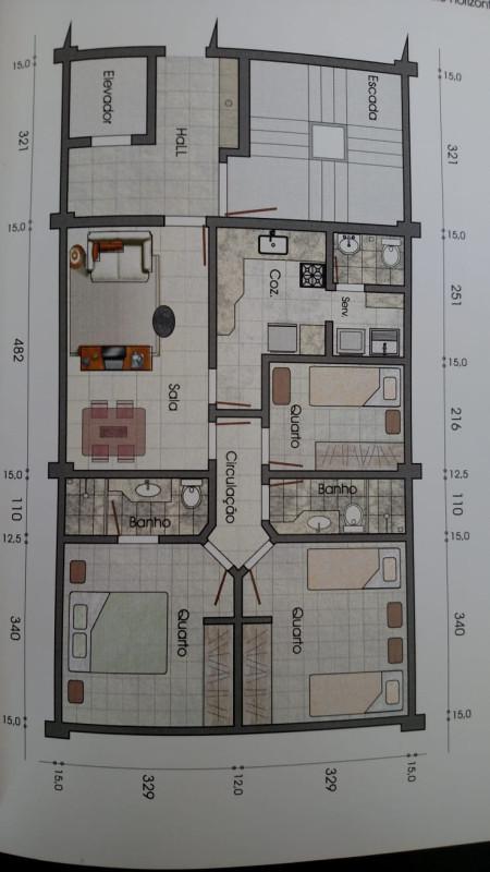 Apartamento, Boa Viagem, 3 Quartos, 2 Vagas, 1 Suíte