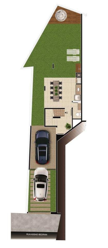 Casa, Santa Cruz, 3 Quartos, 2 Vagas, 1 Suíte