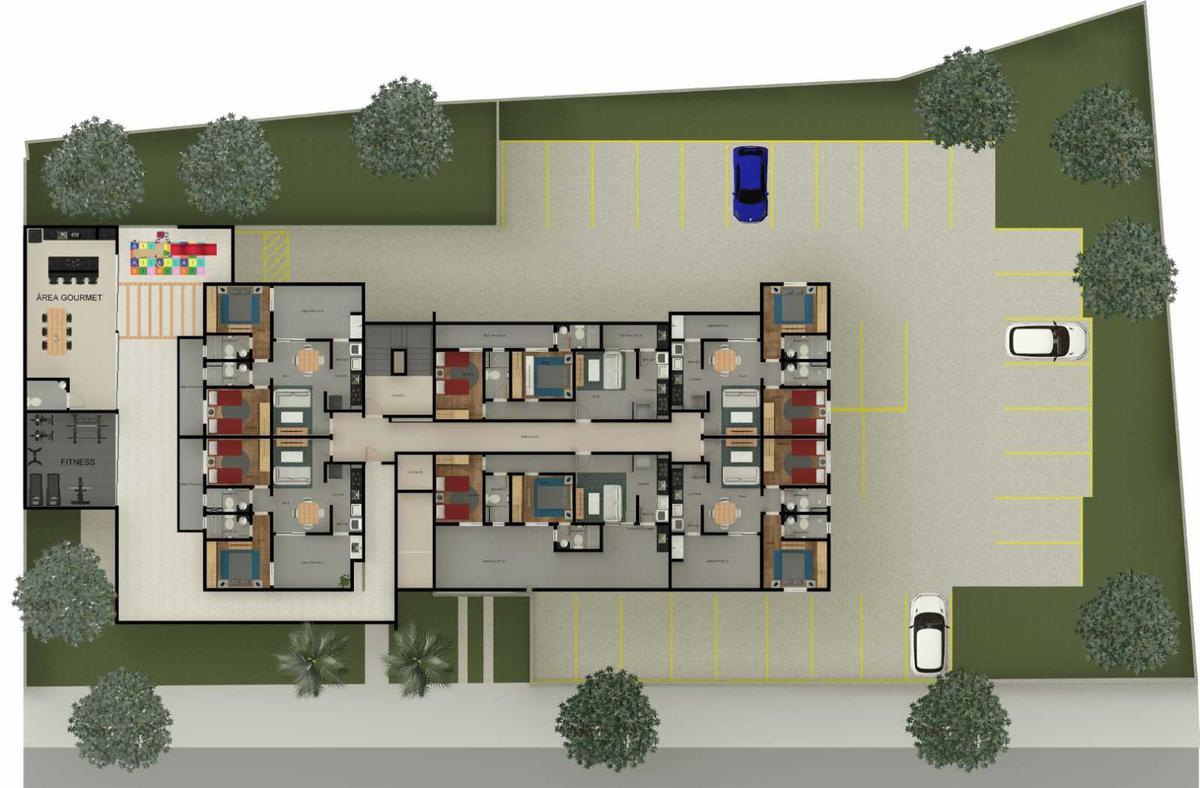 Apartamento, Castelo, 2 Quartos, 1 Vaga, 1 Suíte