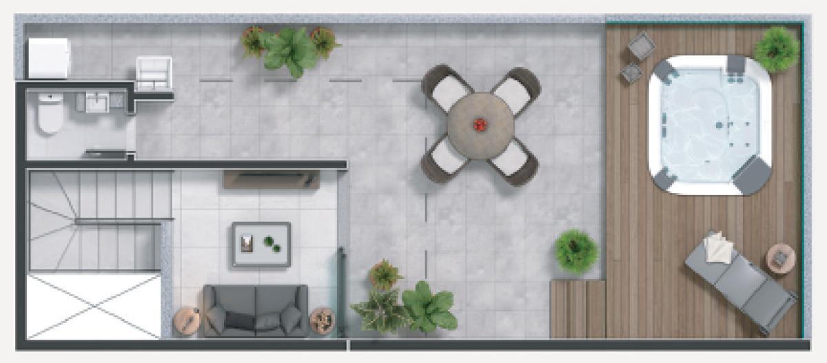 Cobertura, Santa Efigênia, 2 Quartos, 2 Vagas, 2 Suítes