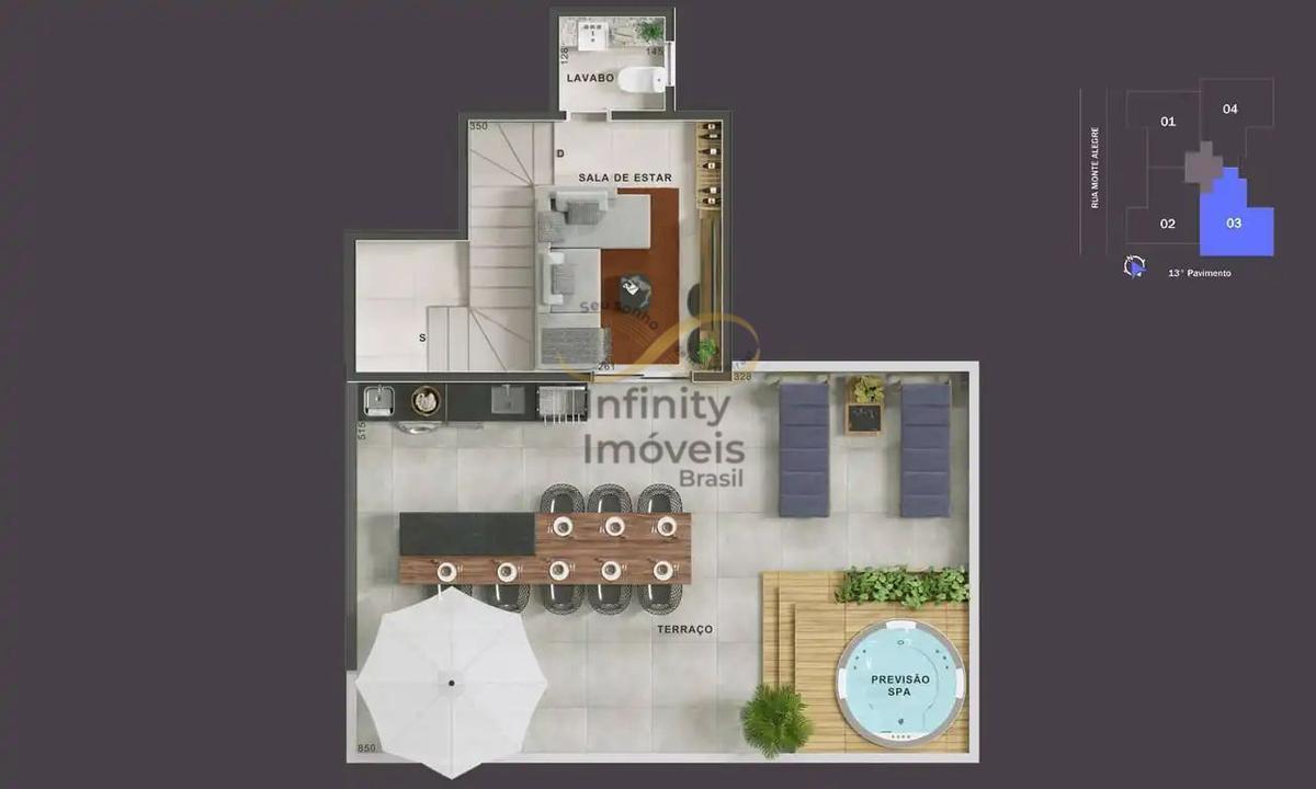 Apartamento, São Lucas, 2 Quartos