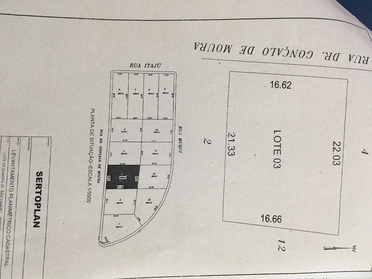 Lote, São Damião, 0 Quarto, 0 Vaga