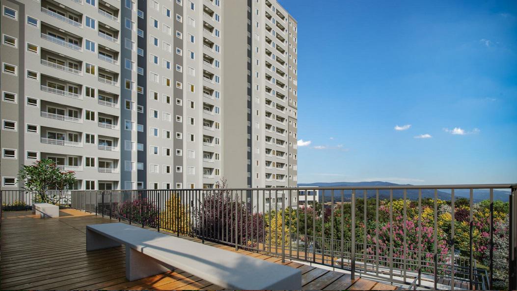 Apartamento, Havaí, 2 Quartos, 1 Vaga, 1 Suíte