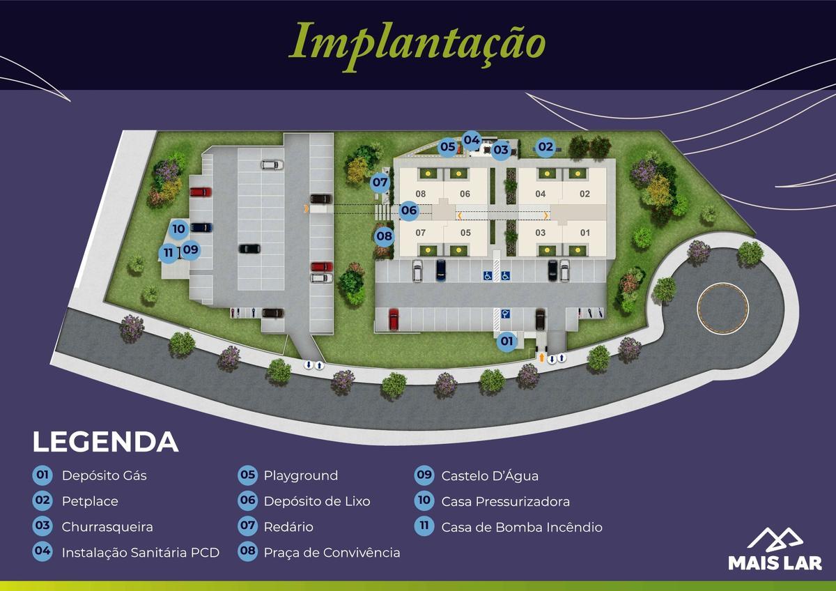 Apartamento, Milionários, 2 Quartos, 1 Vaga