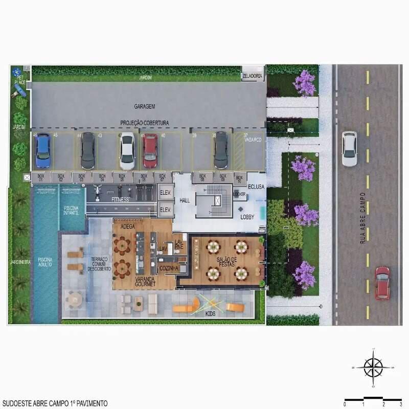 Apartamento, Santo Antônio, 3 Quartos, 2 Vagas, 1 Suíte