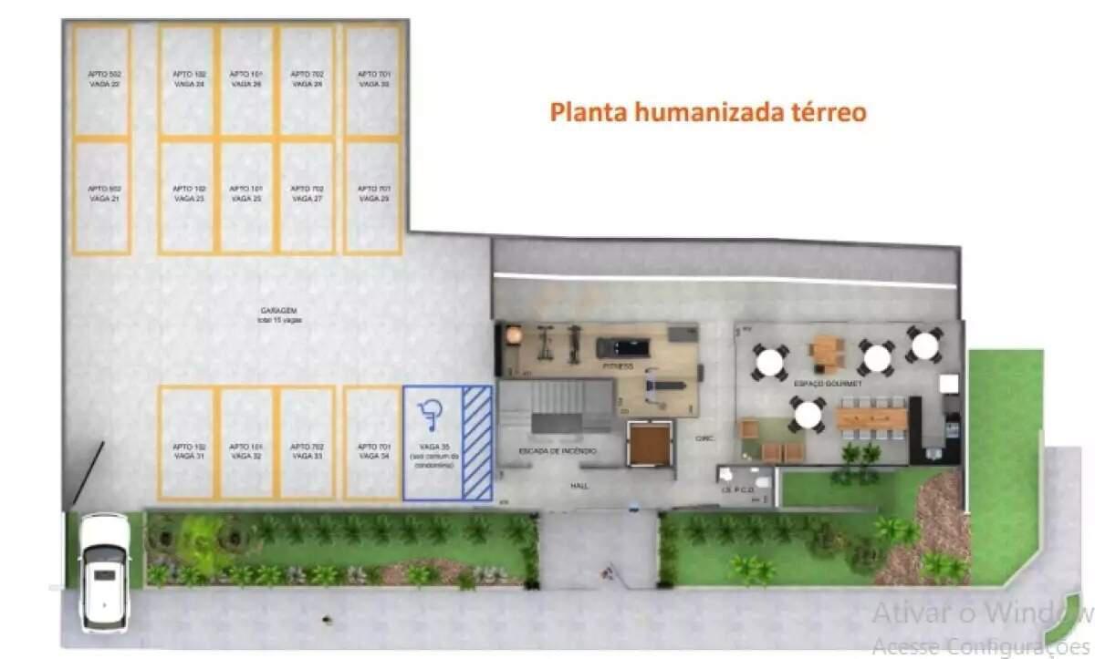 Apartamento, Jardim América, 3 Quartos, 3 Vagas, 1 Suíte