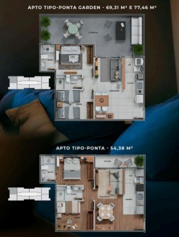 Apartamento, São Joaquim, 2 Quartos, 1 Vaga, 1 Suíte