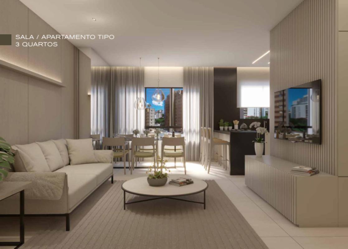 Apartamento, Sion, 3 Quartos, 2 Vagas, 1 Suíte