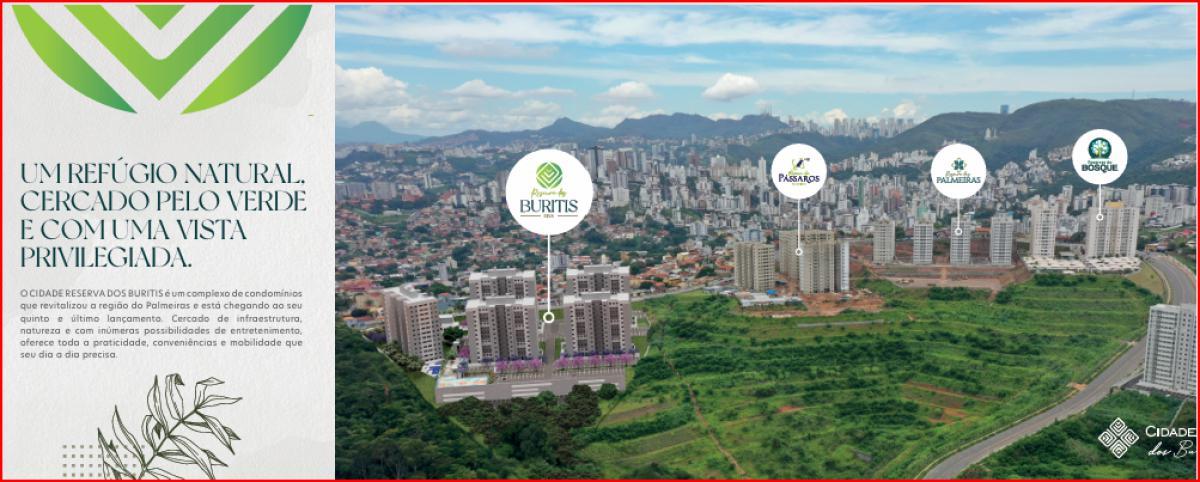 Apartamento, Palmeiras, 2 Quartos, 1 Vaga, 1 Suíte