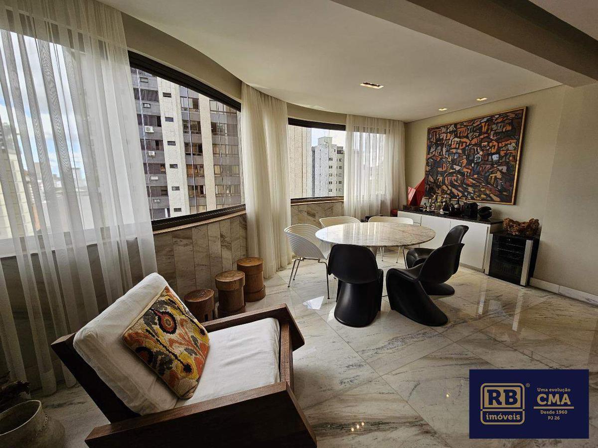 Apartamento, Lourdes, 4 Quartos, 3 Vagas, 3 Suítes
