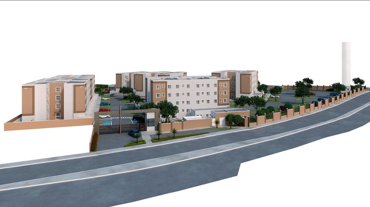 Apartamento, Praia, 2 Quartos, 1 Vaga