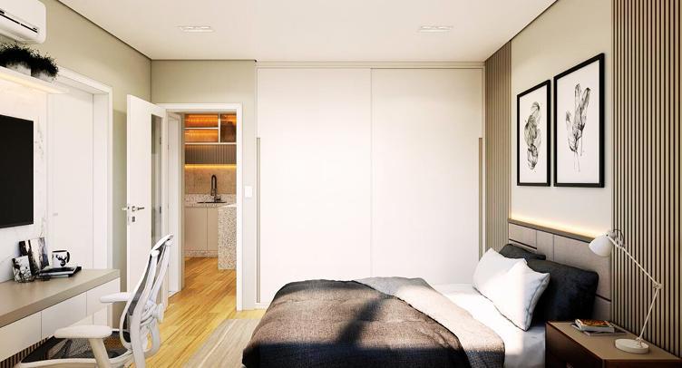 Apartamento, Coração Eucarístico, 1 Quarto, 1 Vaga, 1 Suíte