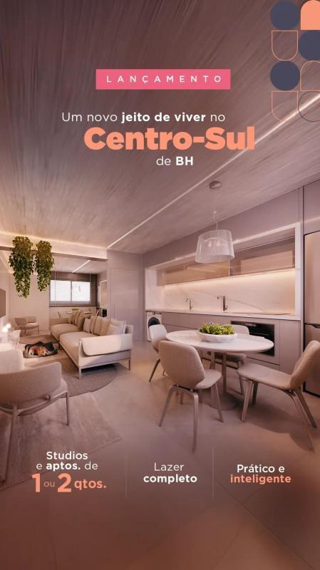 Apartamento, Centro, 2 Quartos, 0 Vaga, 1 Suíte