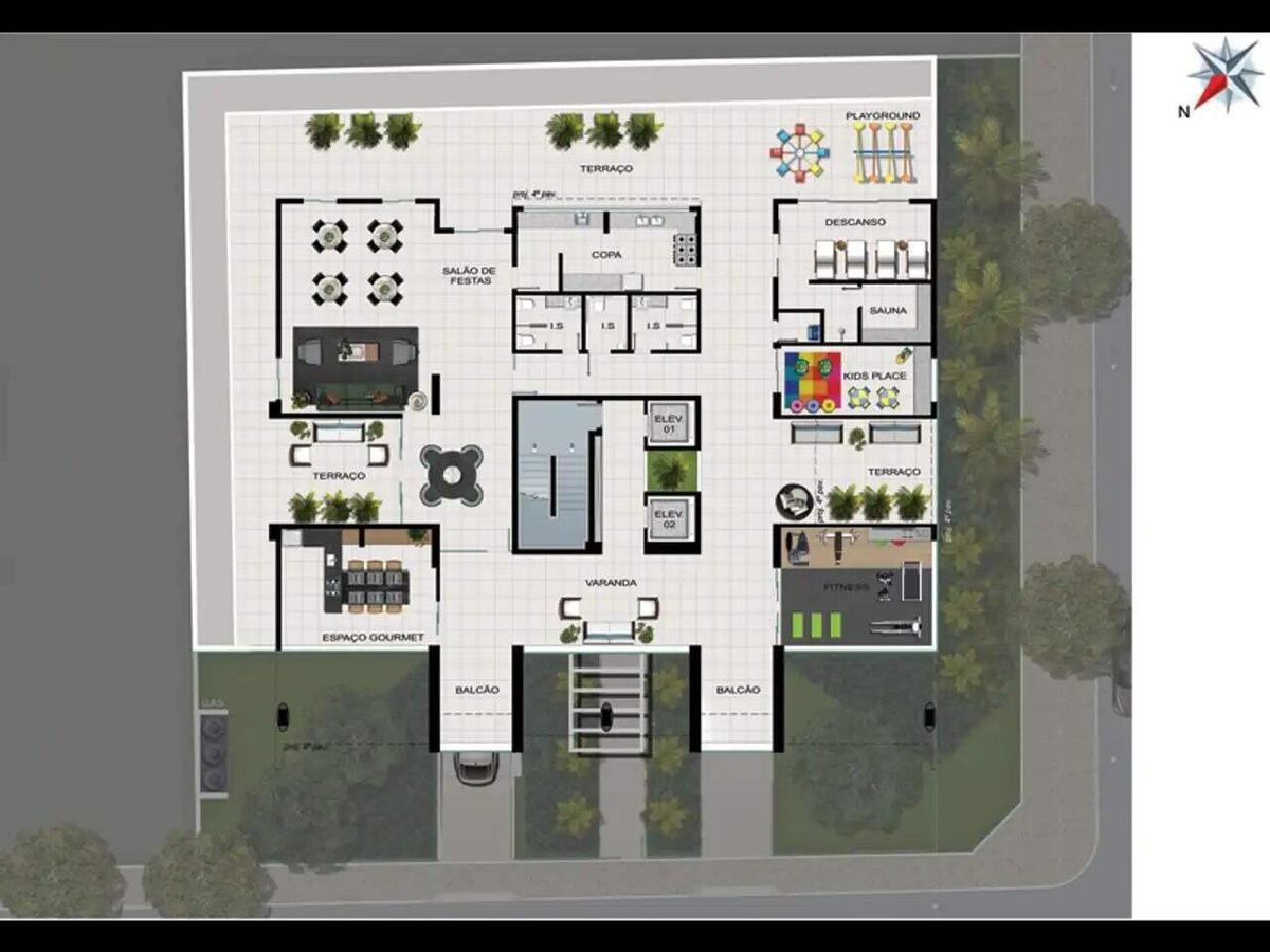 Apartamento, Cruzeiro, 3 Quartos, 2 Vagas, 1 Suíte