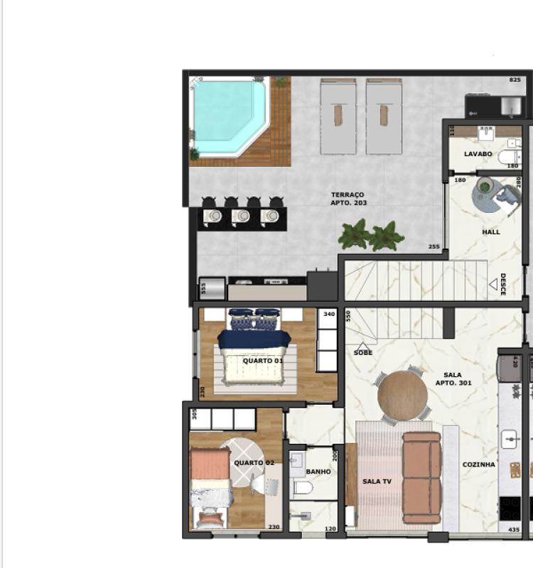 Apartamento, Heliópolis, 2 Quartos, 2 Vagas
