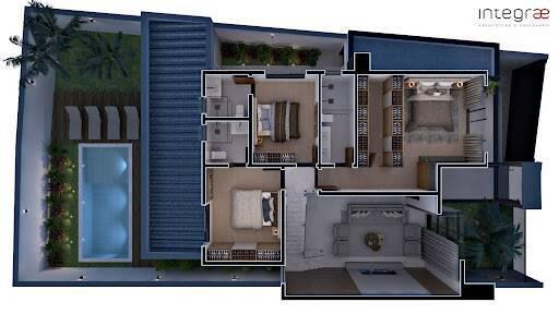 Casa, Bela Vista, 3 Quartos, 2 Vagas, 3 Suítes