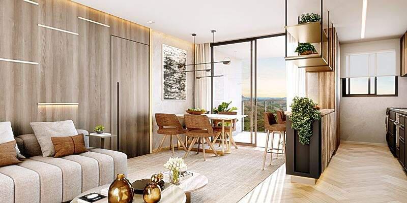 Apartamento, Piemonte, 2 Quartos, 1 Vaga, 2 Suítes