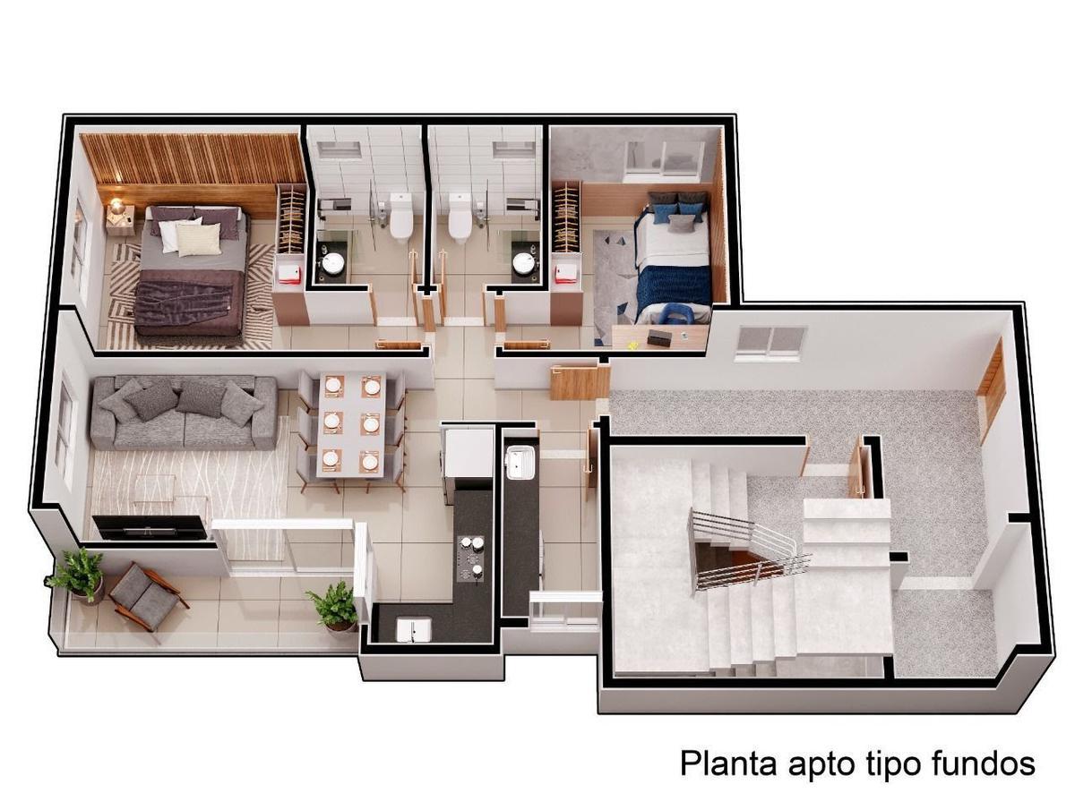 Apartamento, Horto, 2 Quartos, 1 Vaga, 1 Suíte