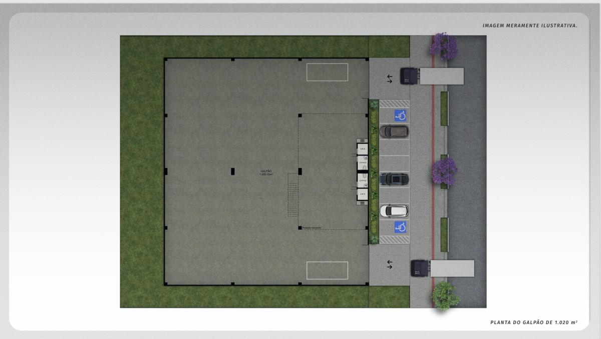 Galpão, Arquipélago Verde, 0 Quarto, 0 Vaga