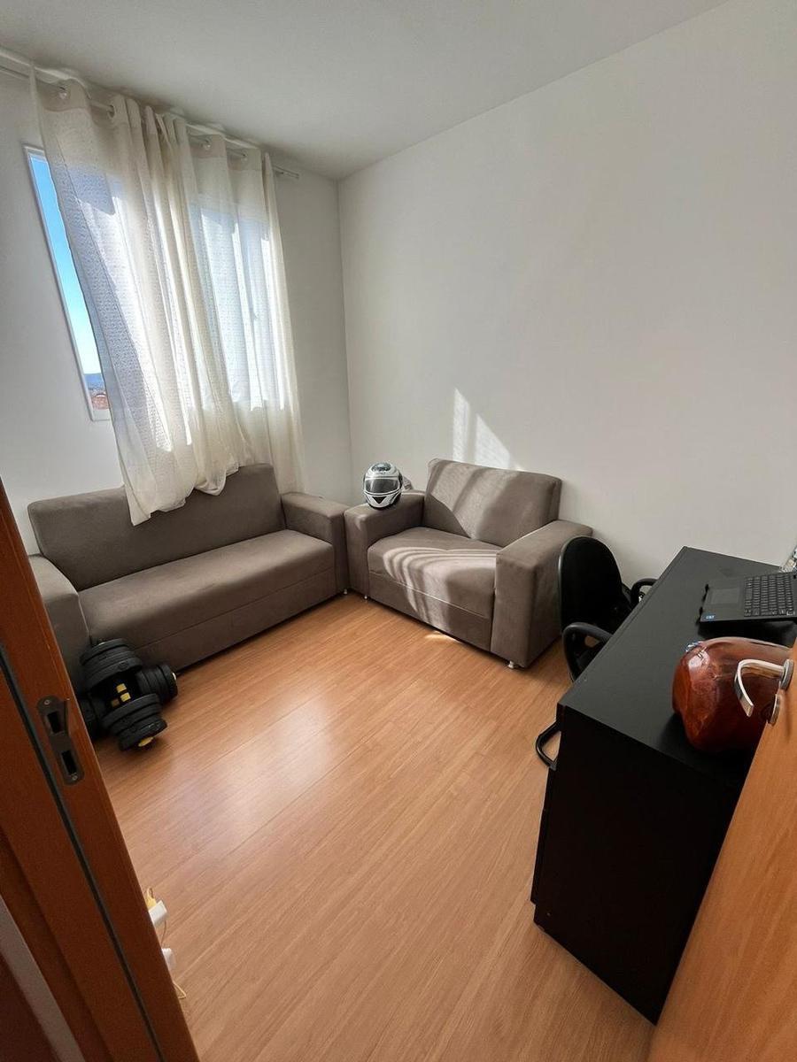 Apartamento, Urca (justinópolis), 2 Quartos, 1 Vaga