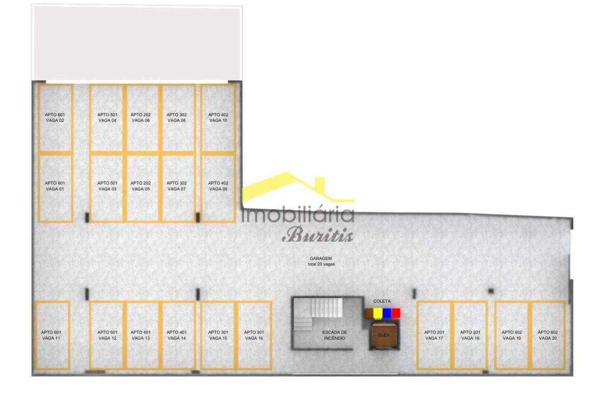Apartamento, Jardim América, 3 Quartos, 2 Vagas, 1 Suíte