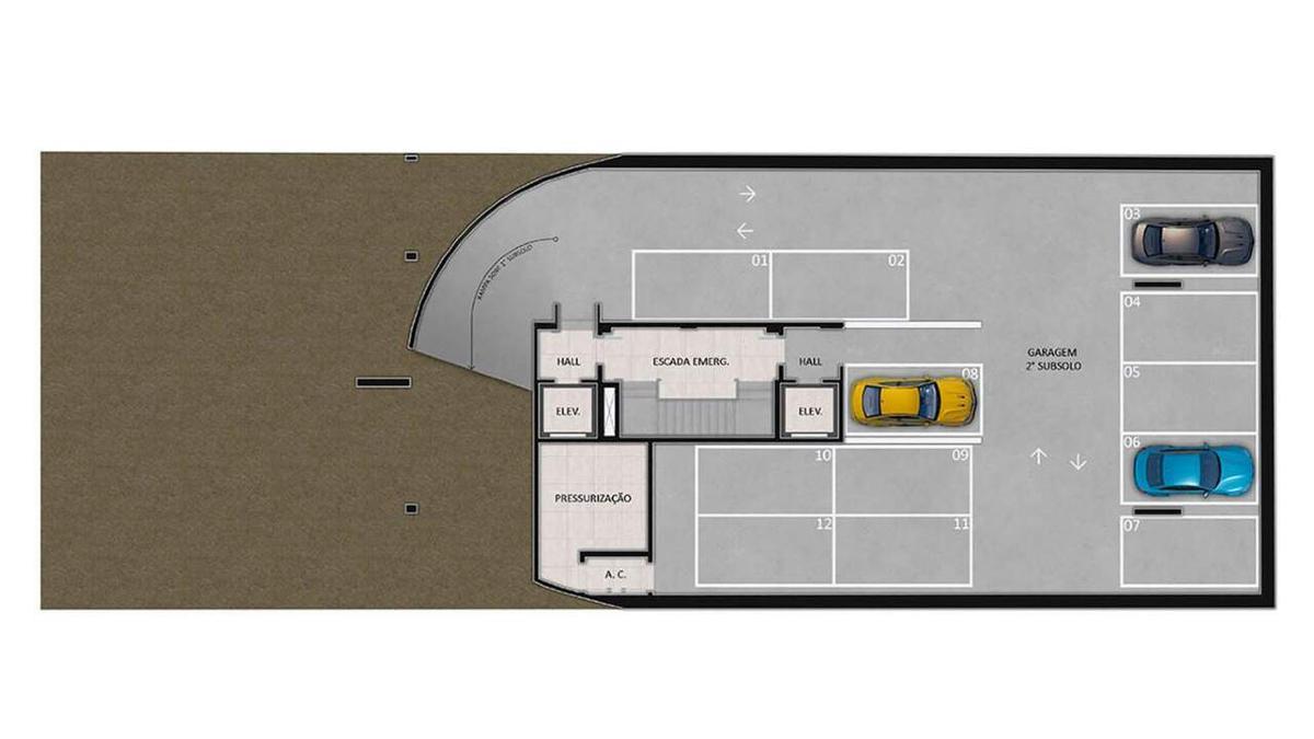 Apartamento, Lourdes, 3 Quartos, 2 Vagas, 1 Suíte
