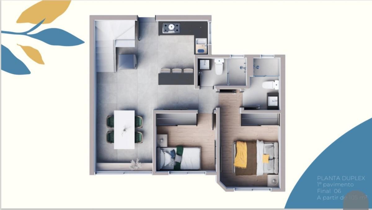 Cobertura, São Luiz (pampulha), 2 Quartos, 1 Vaga, 1 Suíte