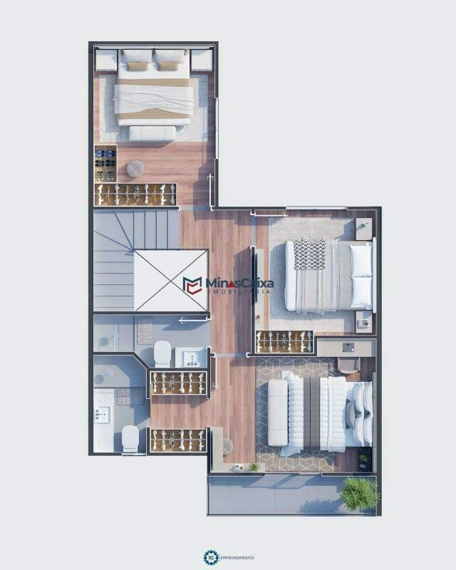 Casa, Belvedere, 3 Quartos, 2 Vagas, 2 Suítes