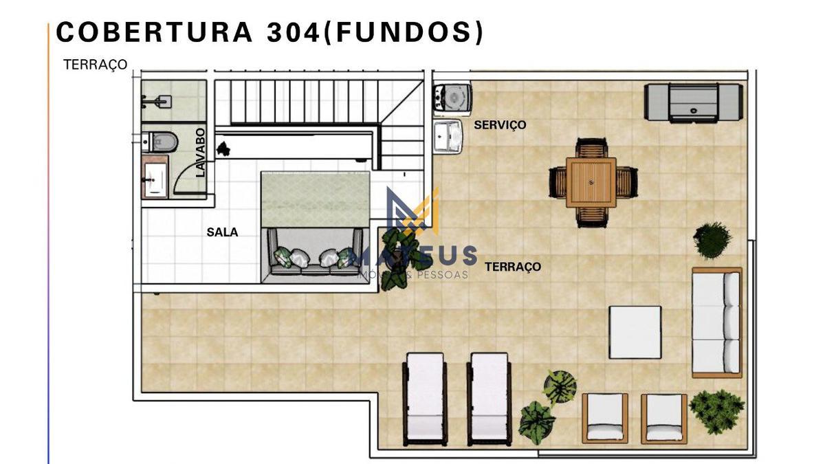 Apartamento, Caiçaras, 3 Quartos, 2 Vagas, 1 Suíte