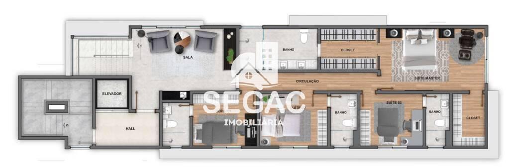 Apartamento, Liberdade, 4 Quartos, 4 Vagas, 2 Suítes